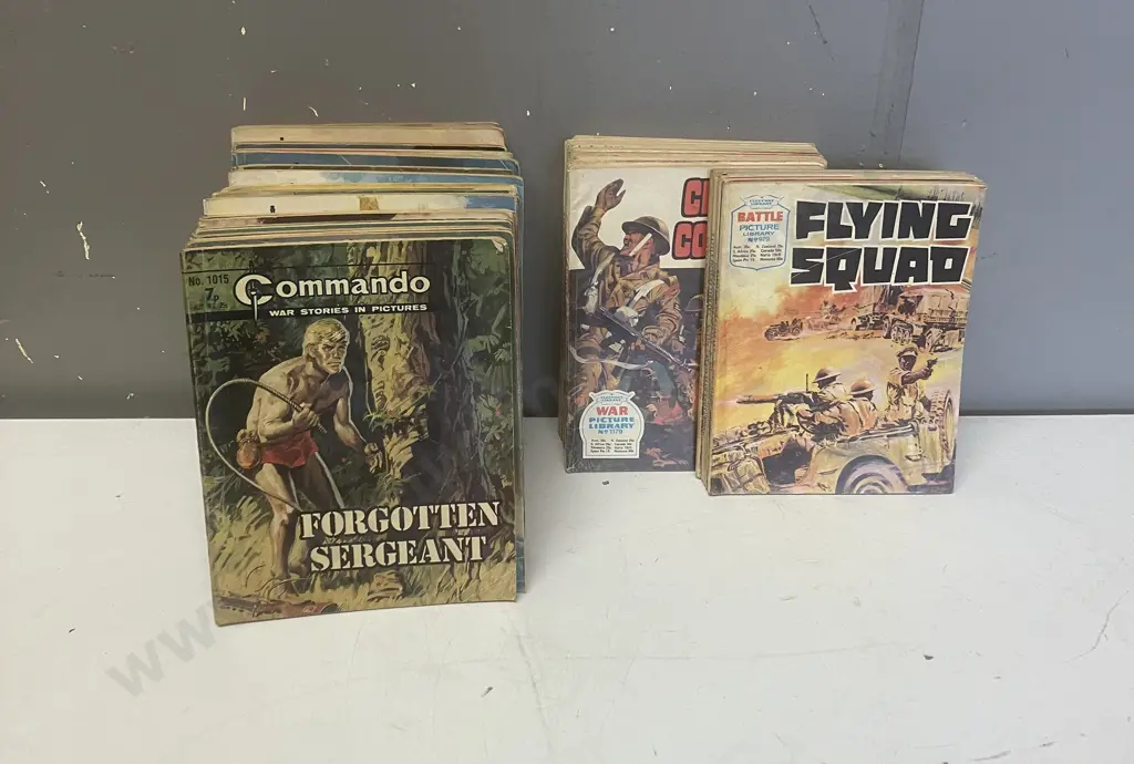 War Comics - Commando x 34 & Picture Library x 16 Image 1++