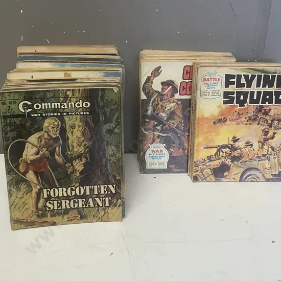 War Comics - Commando x 34 & Picture Library x 16