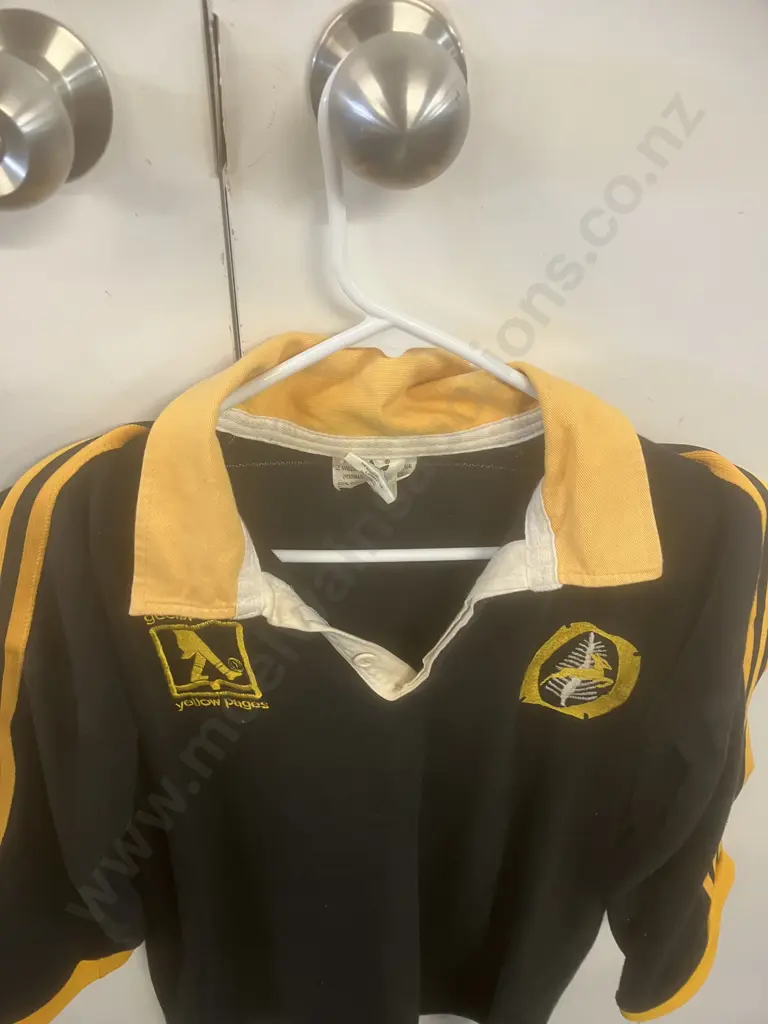 1986 New Zealand Cavaliers Adidas Rugby Union Jersey. #6 Image 1++