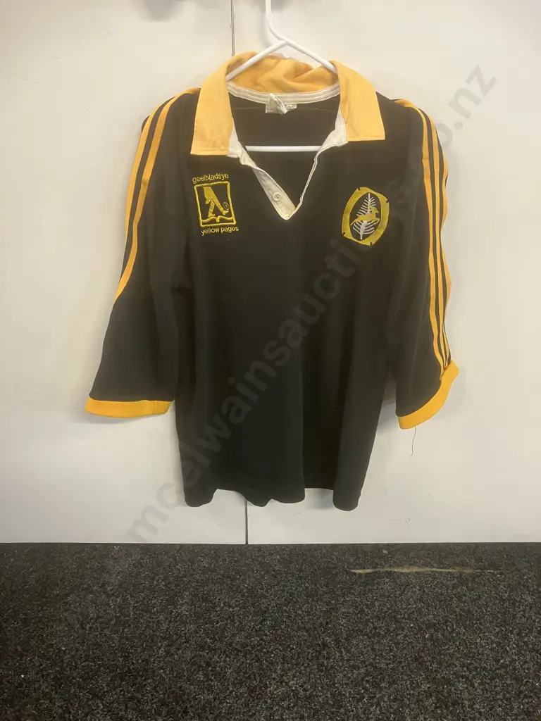 1986 New Zealand Cavaliers Adidas Rugby Union Jersey. #6 Image 1++