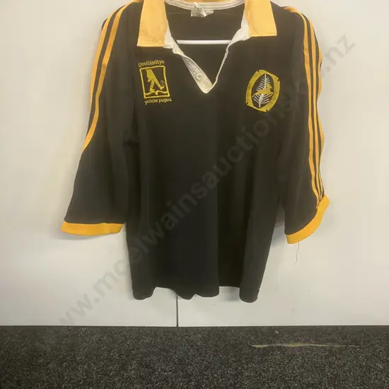 1986 New Zealand Cavaliers Adidas Rugby Union Jersey. #6