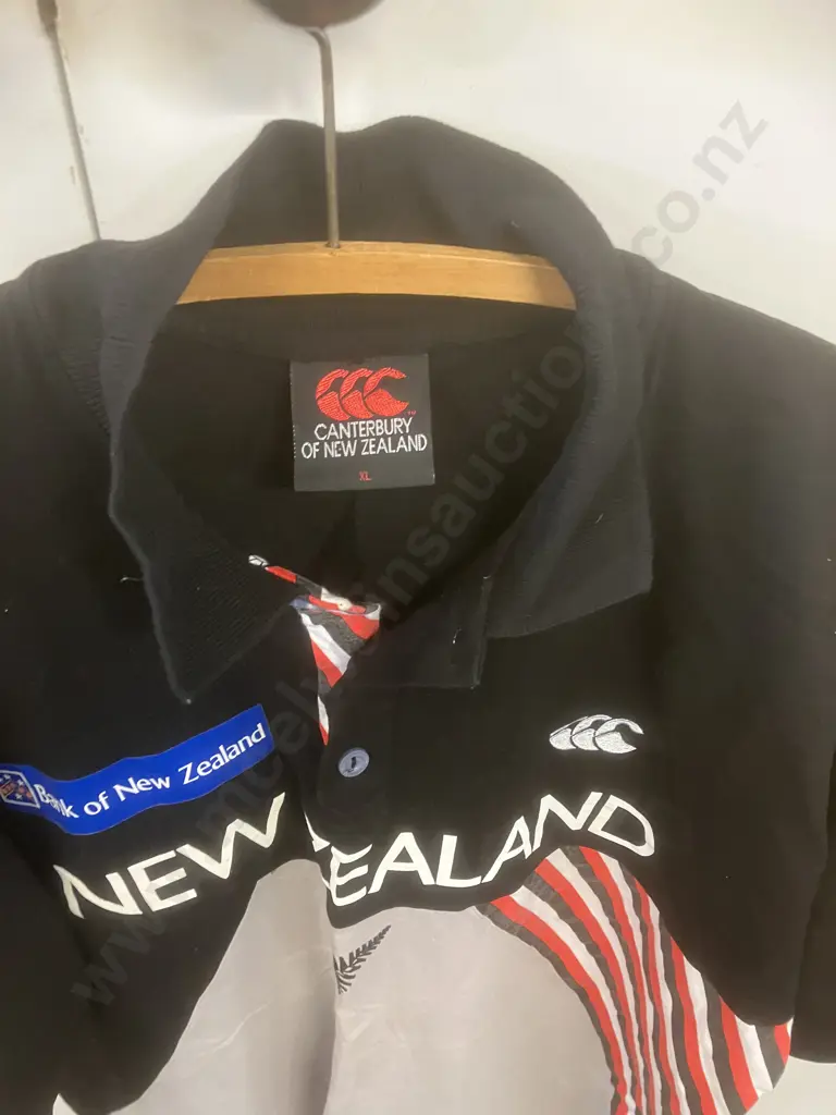 1993/94 New Zealand BNZ CCC Player Cricket Jersey. SzXL Image 1++