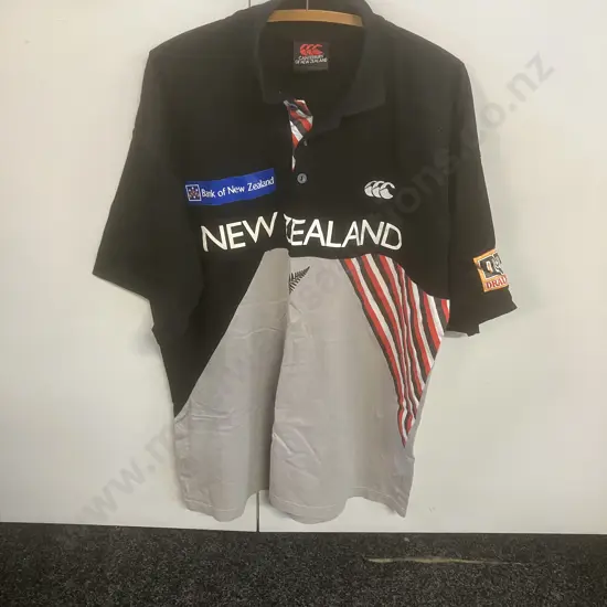 1993/94 New Zealand BNZ CCC Player Cricket Jersey. SzXL