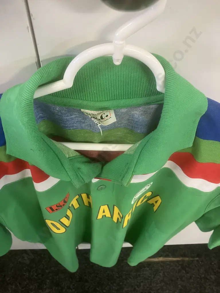 South Africa Benson & Hedges World Cup 1992 ISC Cricket Jersey. Sz XL Image 1++