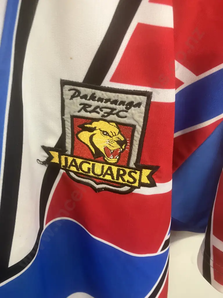 Pakuranga Jaquars  RLFC New Zealand Carisbrook Clothing Rugby Leaque Jersey. Sz XXL #5 Image 1++