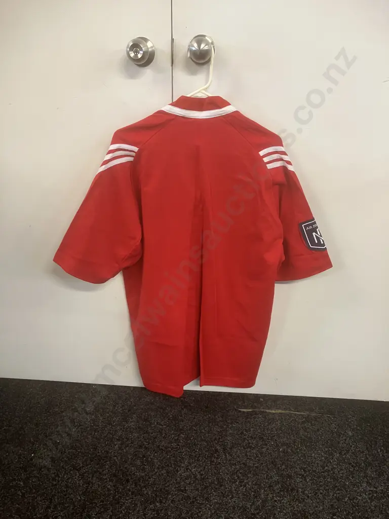 Poverty Bay Rugby Air New Zealand NPC Adidas Rugby Union Jersey. Size XLarge Image 1++