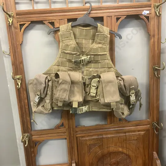 Vintage NZDF Molle Tactical Vest (2010 Motorsport Apparel)
