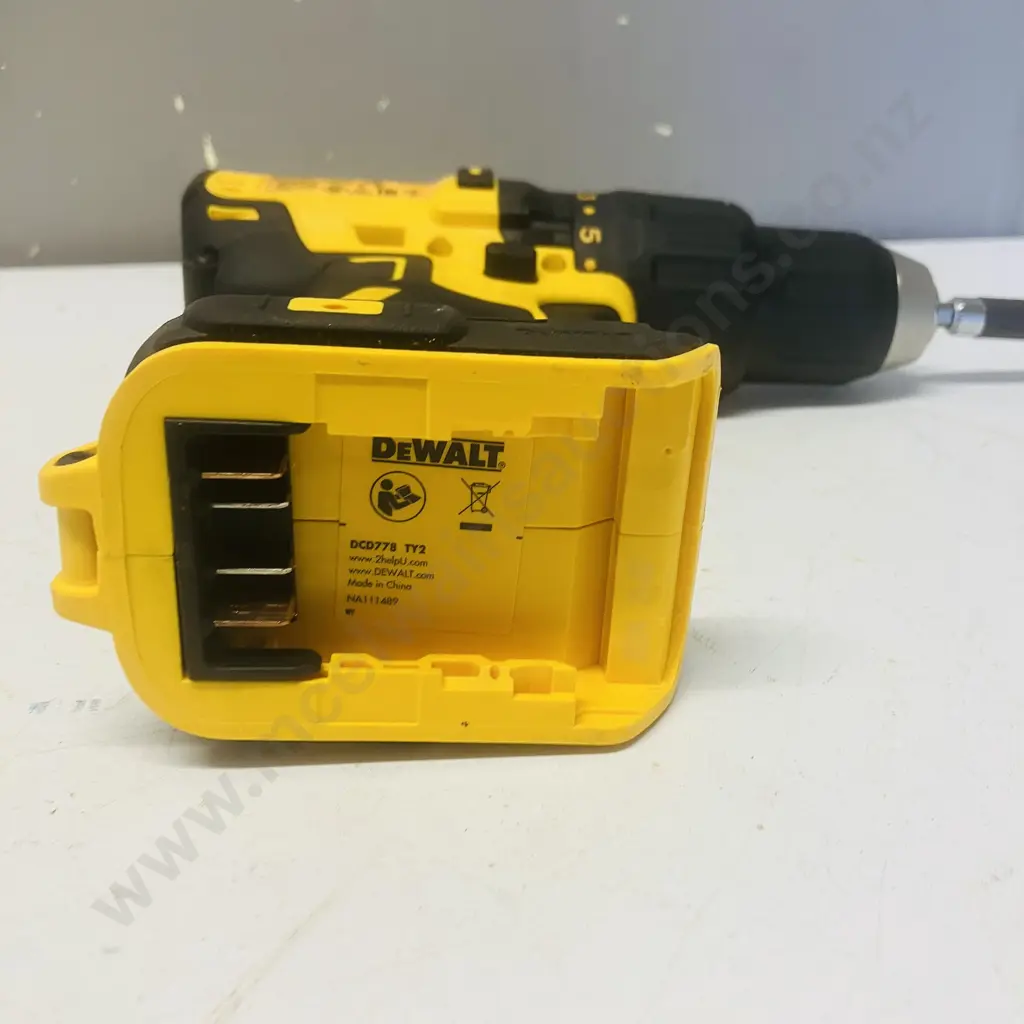 DeWalt 18V XR Brushless Cordless Hammer Drill Skin - DCD778 Image 1++