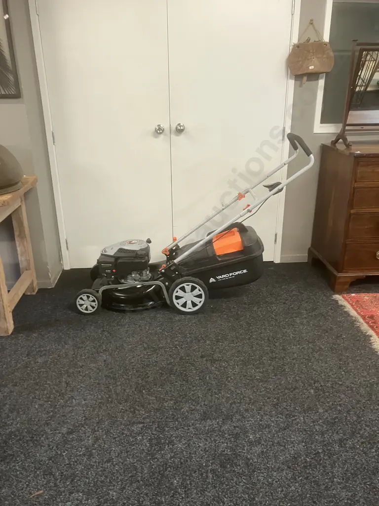 YardForce Lawnmower With Catcher - 144cc Image 1++
