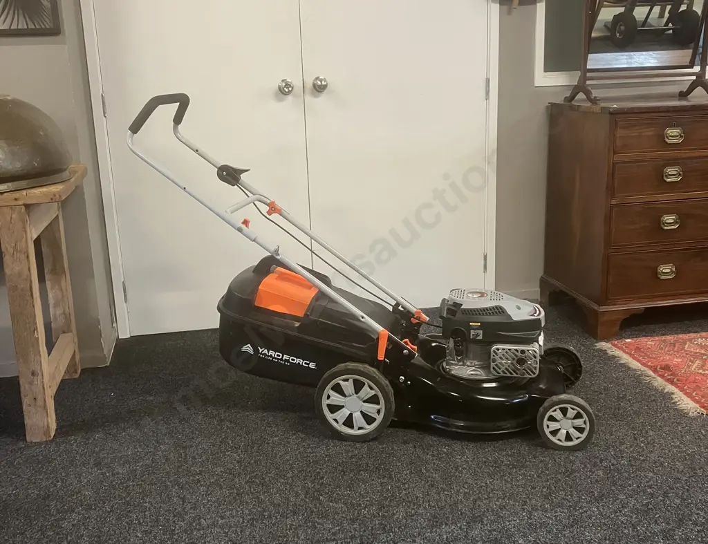YardForce Lawnmower With Catcher - 144cc Image 1++