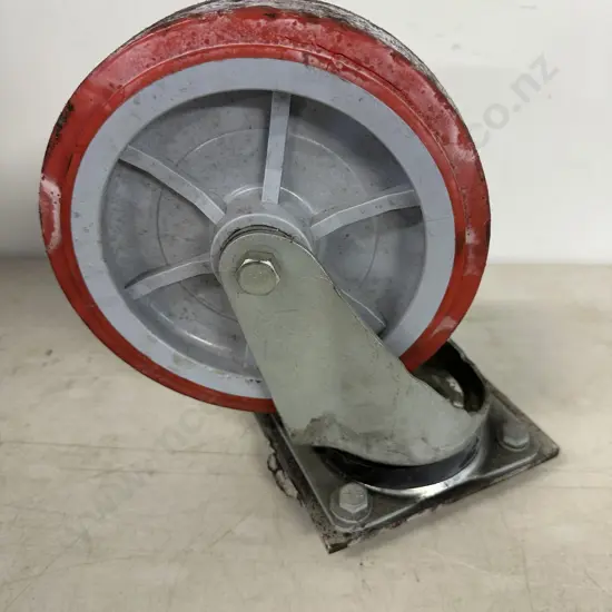 Large Industrial Swiveling Wheel Dia200mm On Bracket