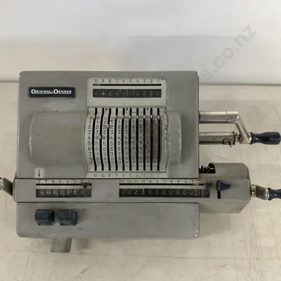 Original Vintage Odhner Mechanical Calculator 