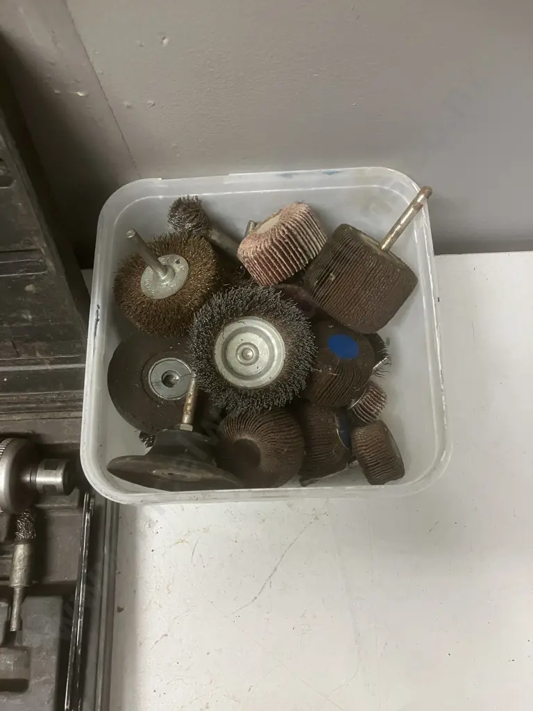 Tranmax TPT-521 6mm Pro Air Die Grinder, Free Speed, 22,000Rpm In Molded Case With Extras Image 1++