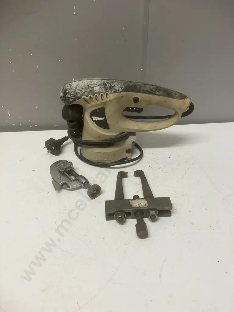 Vintage Fuller Pipe Tubing Cutter, Gear Puller, Rockwell Shop Series RS4200 Sander Image 1++