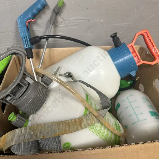 Box Lot Of Weed Sprayers 