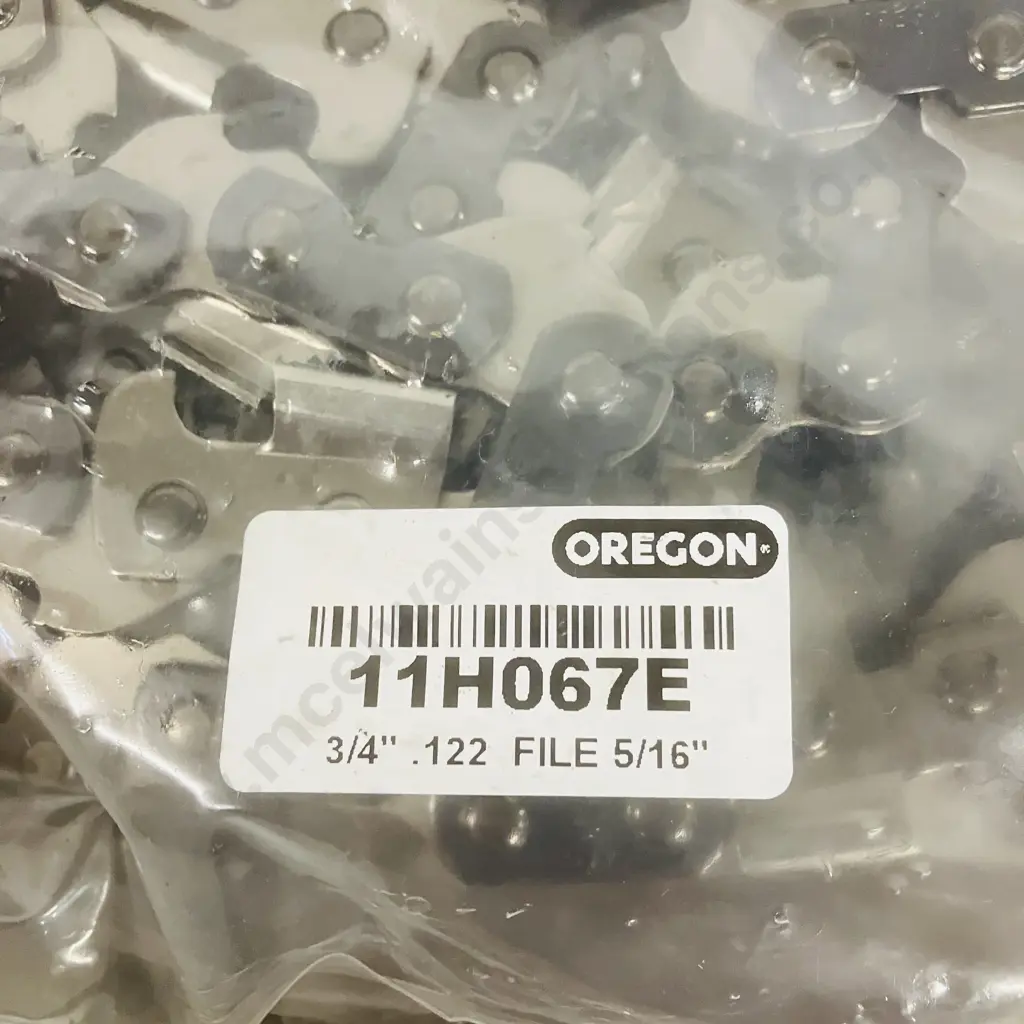 3 x New Oregon 11H067E Harvester Saw Chains, 3/4" Pitch, .122" Gauge, File 5/16" Image 1++
