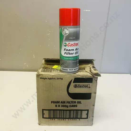 Castrol Foam Air Filter Oil Grand Prix Series - 6 x 300g