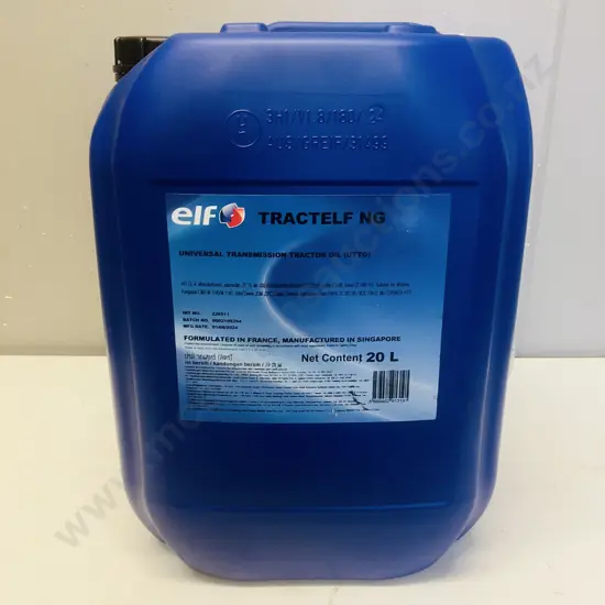 ELF Tractelf NG Universal Transmission Tractor Oil (UTTO) - 20 Litres