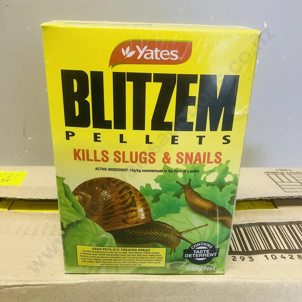 Yates Blitzem Snail & Slug Pellets - 16 x 500g Image 1++
