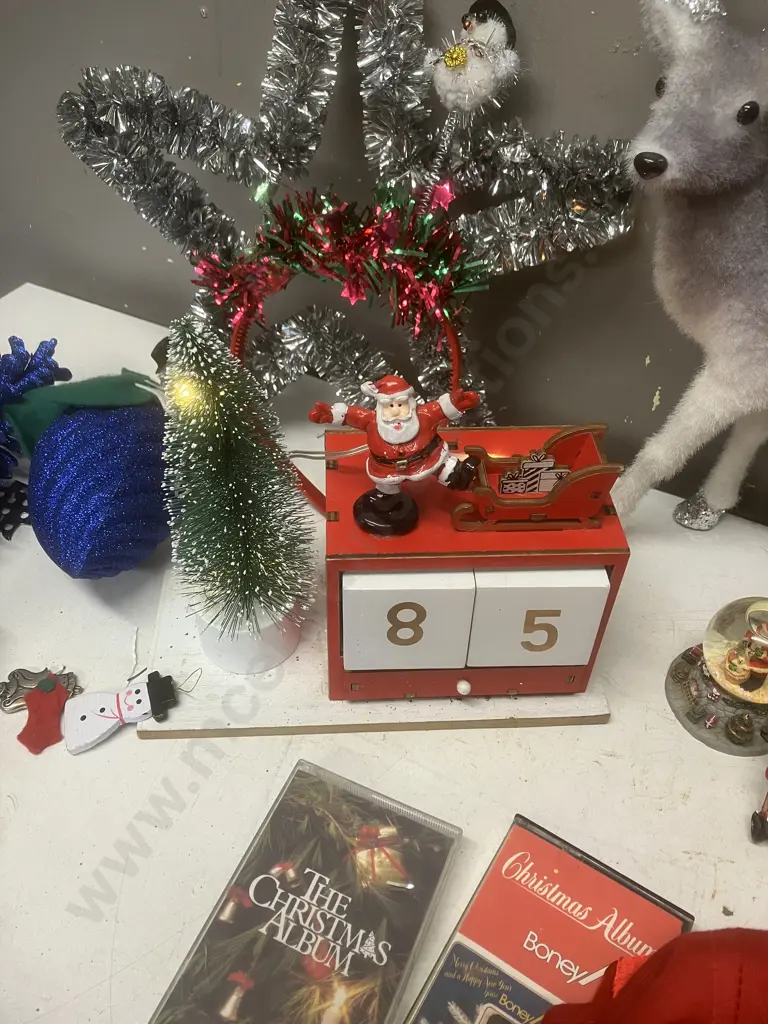 Christmas Items, Santa Advent Calendar, Cards, Bags Etc Image 1++