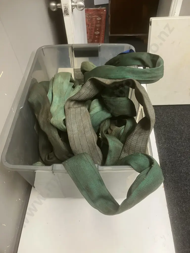 Assorted Strops In Plastic Bin Image 1++