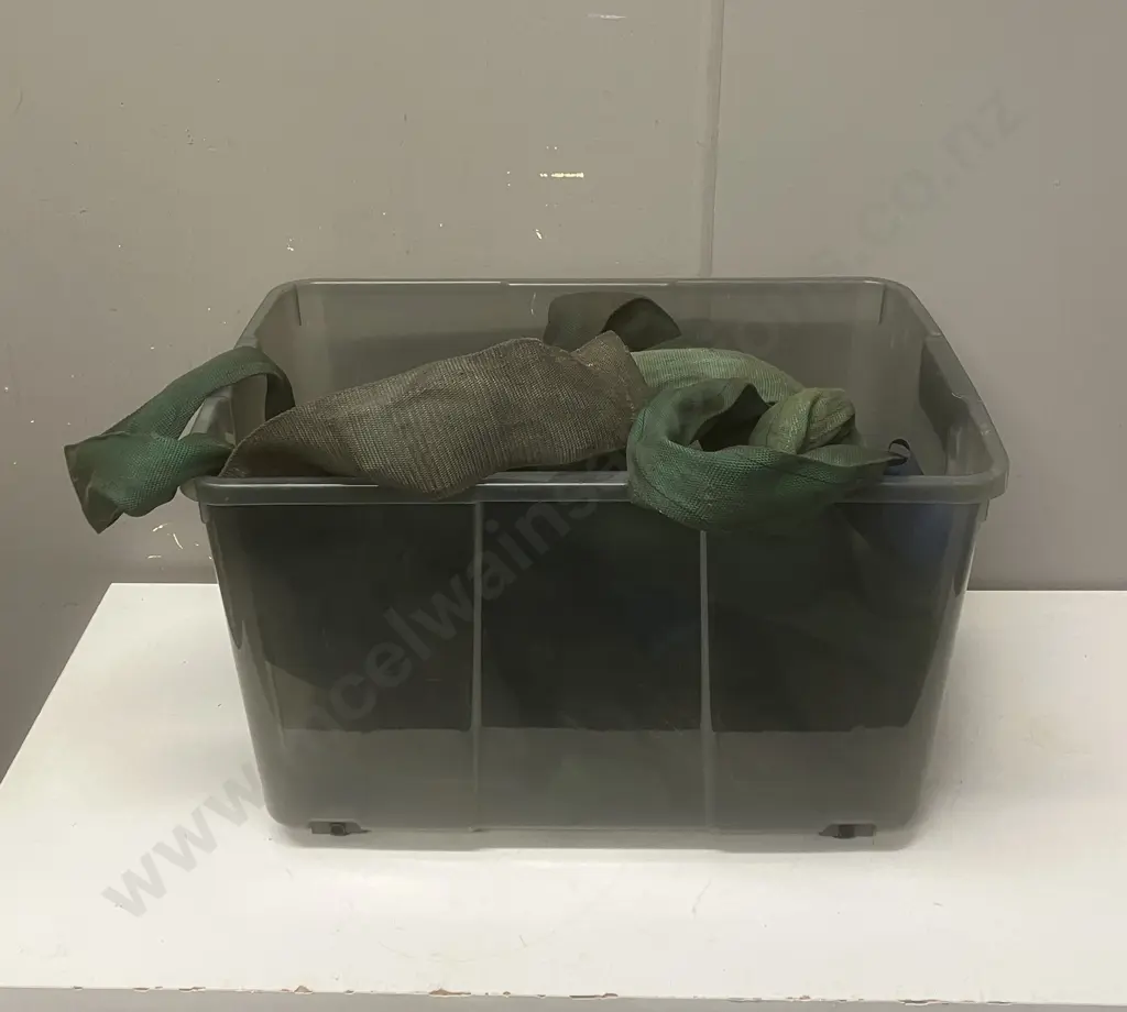 Assorted Strops In Plastic Bin Image 1++