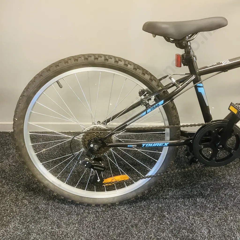 Black & Blue Tourex Trail Kids Bike Image 1++