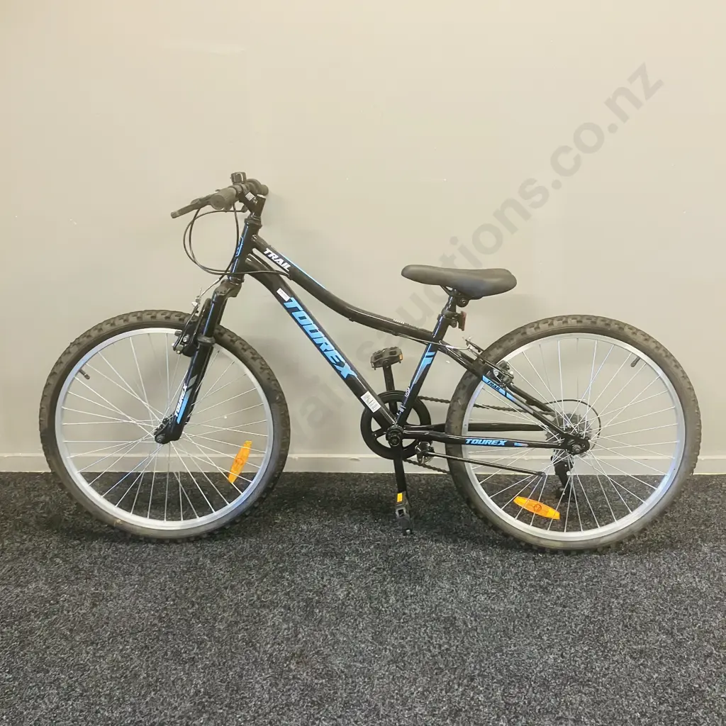 Black & Blue Tourex Trail Kids Bike Image 1++
