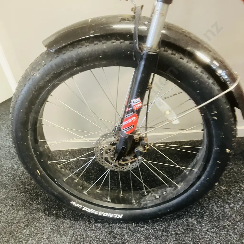 Red The Fat Murf? Electric Bike (As Found) Image 1++