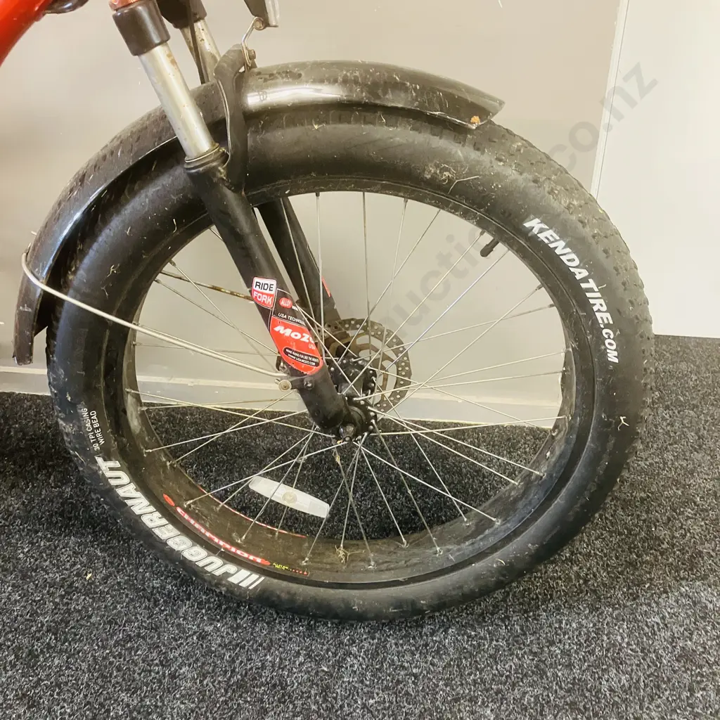 Red The Fat Murf? Electric Bike (As Found) Image 1++