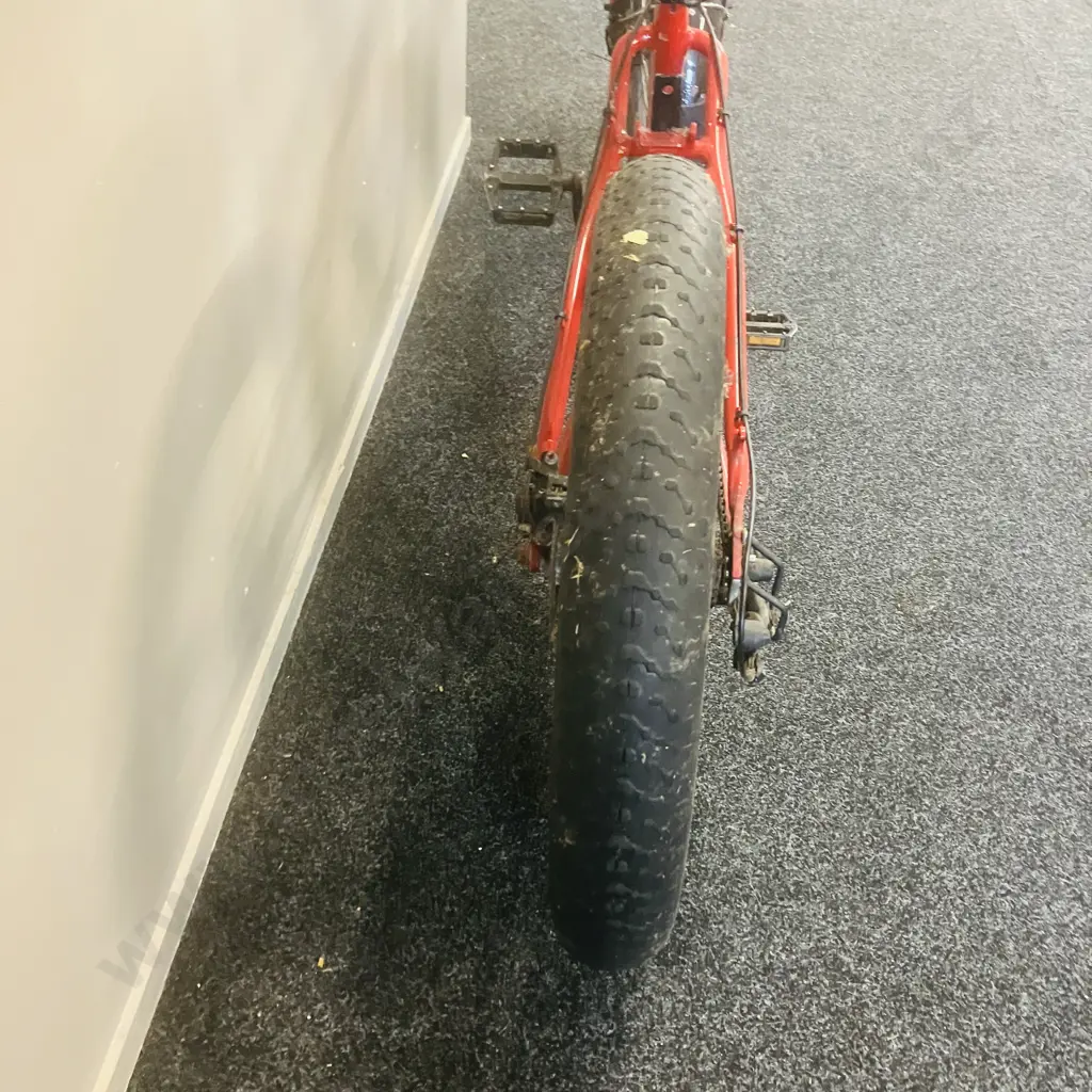 Red The Fat Murf? Electric Bike (As Found) Image 1++
