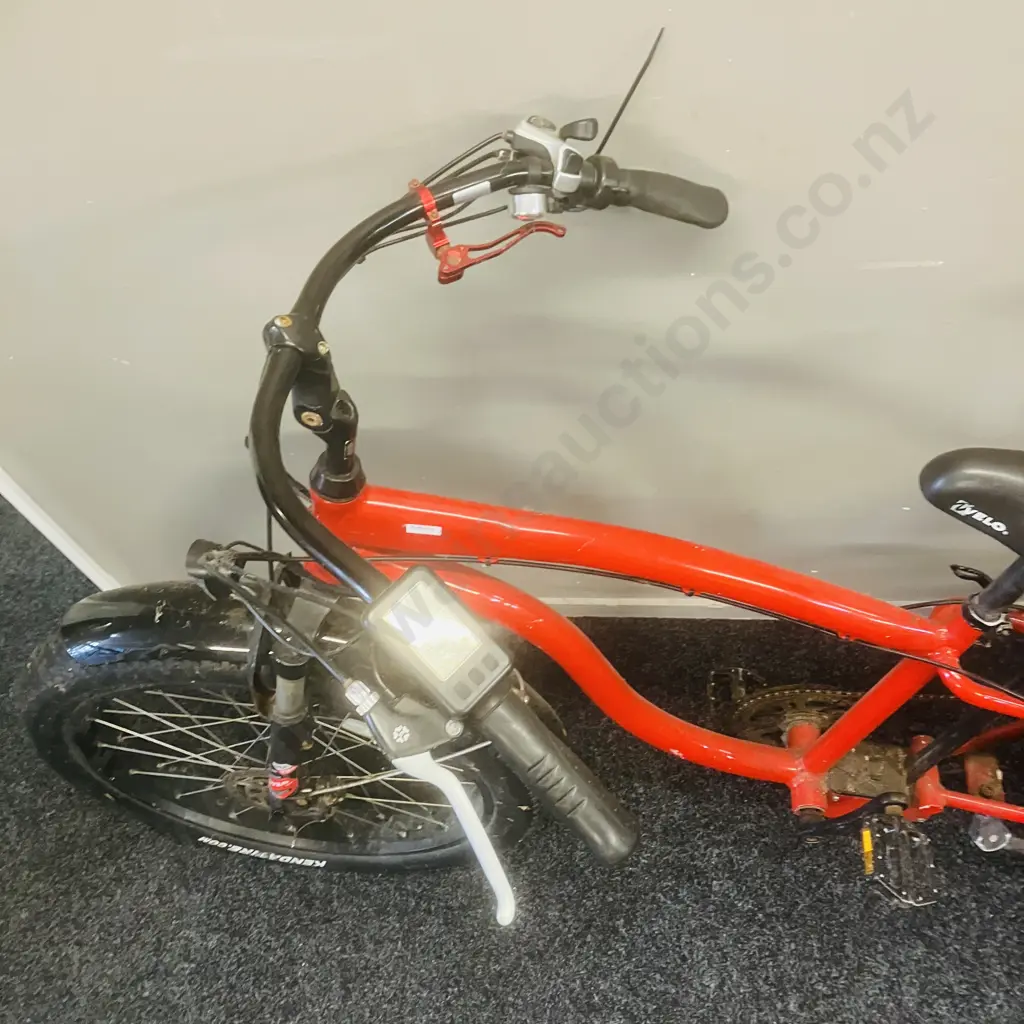 Red The Fat Murf? Electric Bike (As Found) Image 1++