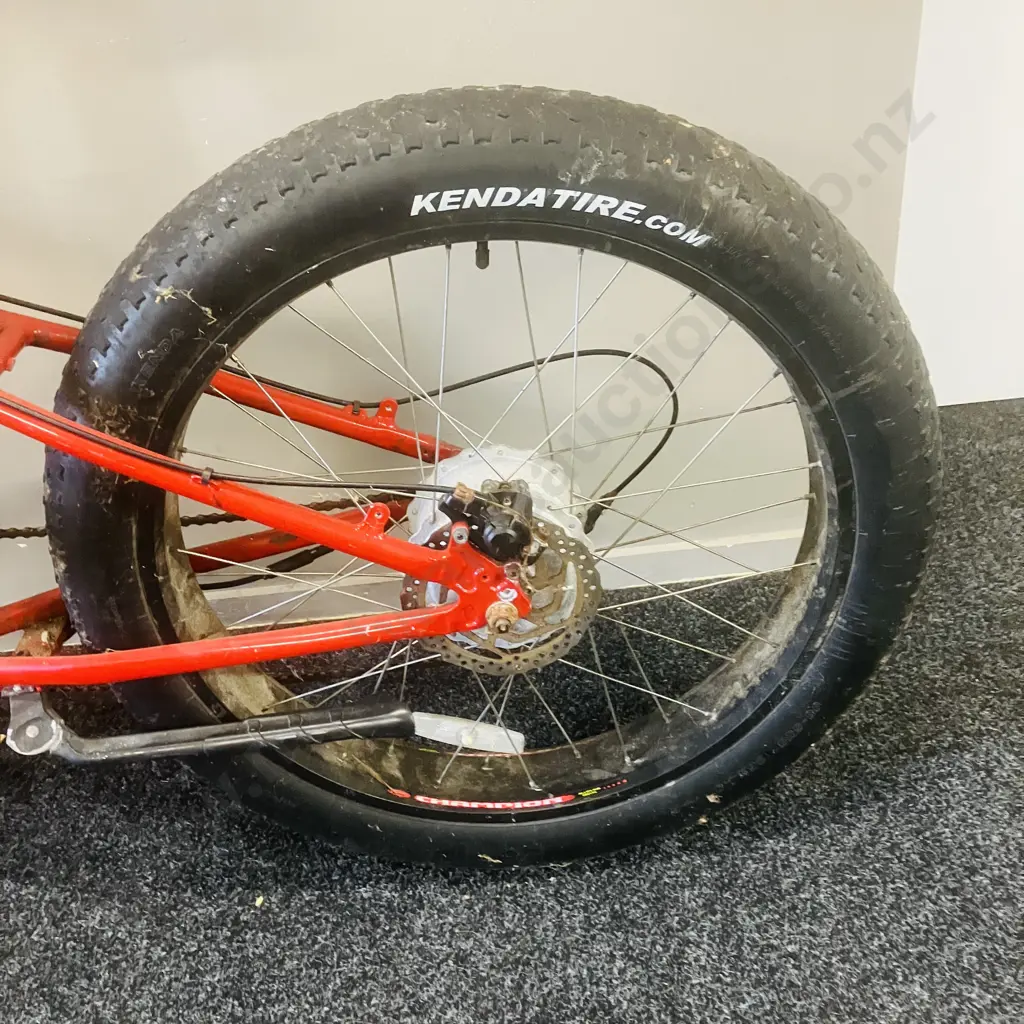 Red The Fat Murf? Electric Bike (As Found) Image 1++