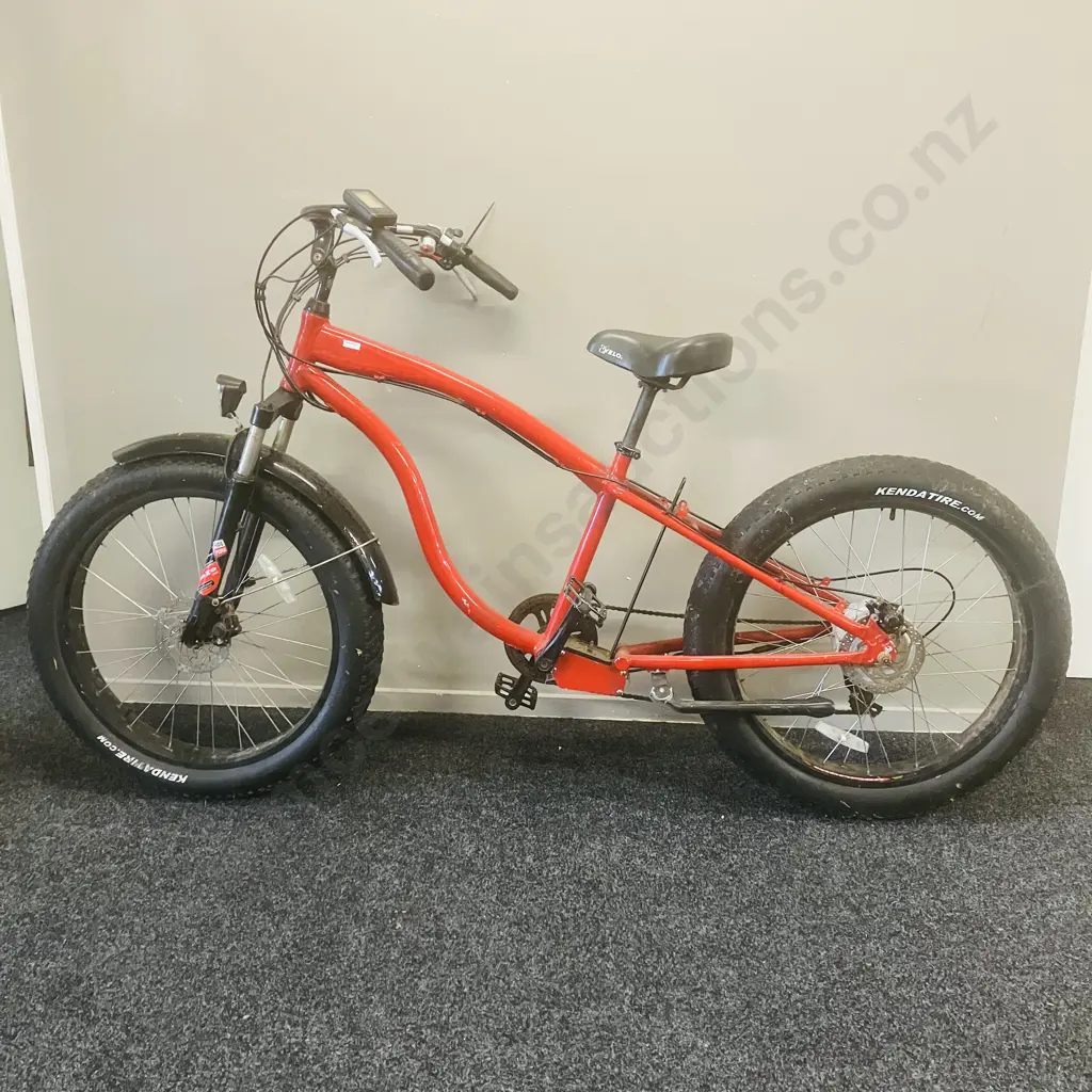 Red The Fat Murf? Electric Bike (As Found) Image 1++