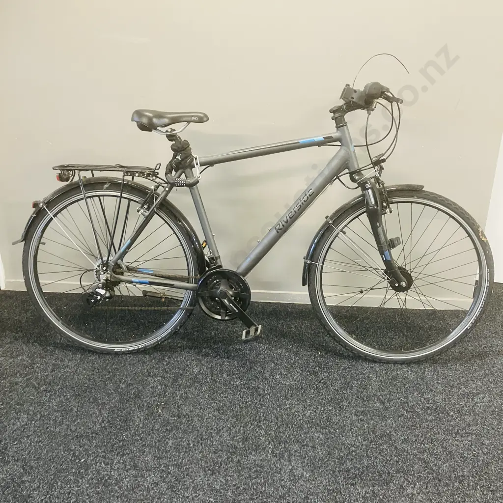 Grey / Blue Riverside 320TB Bike Image 1++