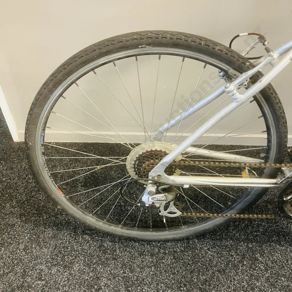 Grey / Silver Avanti Explorer 1.0 Bike Image 1++