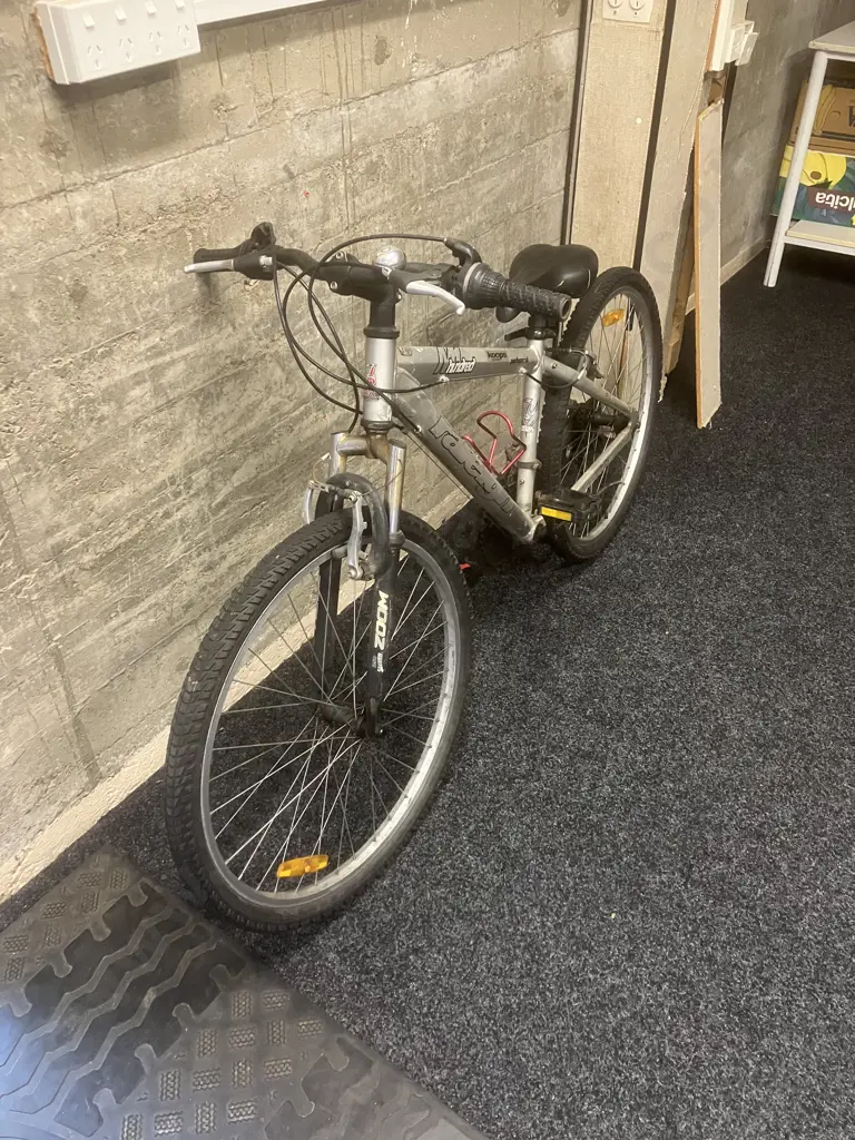 Grey Raleigh NM Hundred Performer Bike Image 1++