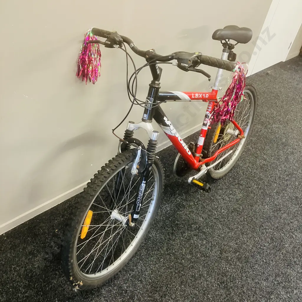 Red / Black / White Apollo LSX 1.0 Mountain Bike Image 1++