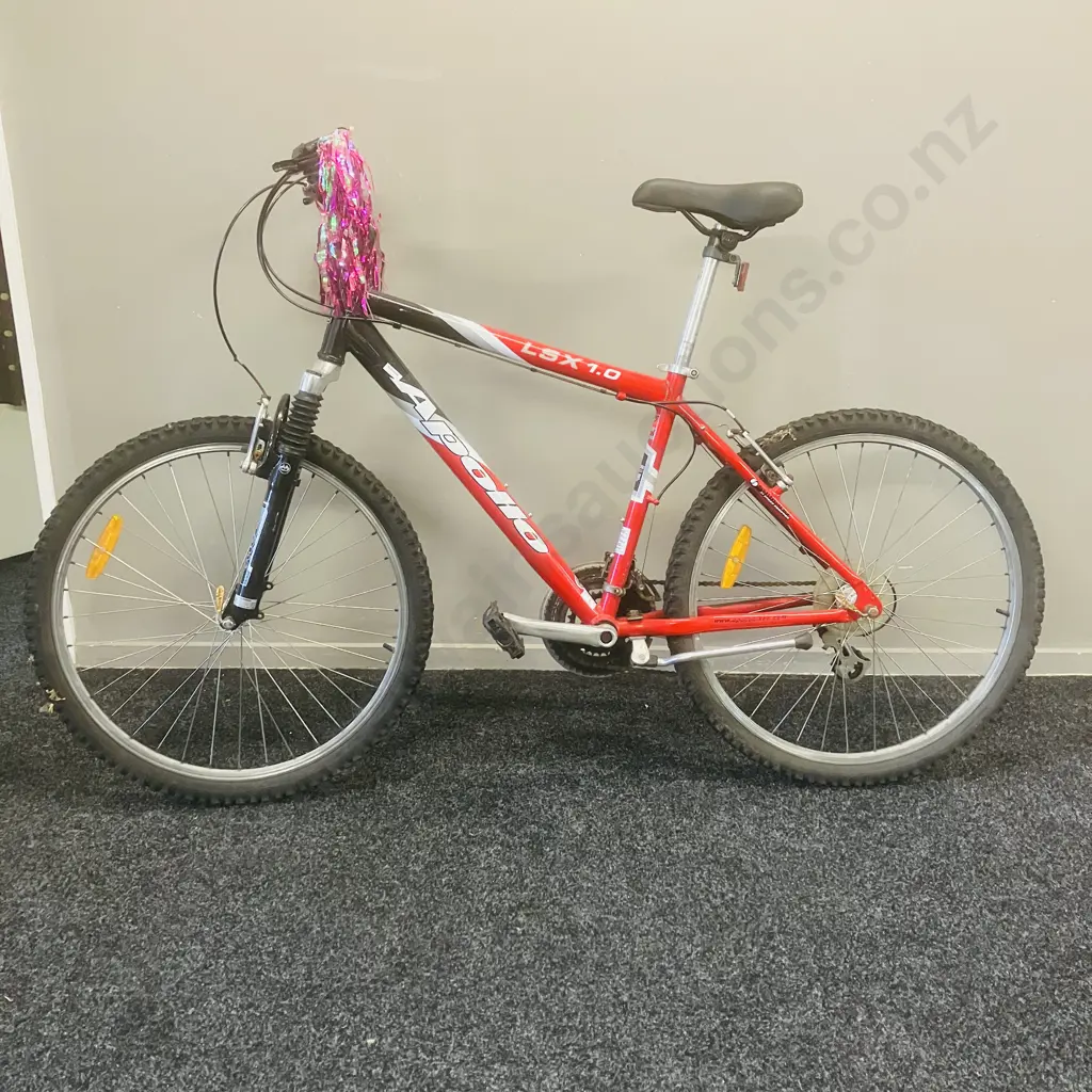 Red / Black / White Apollo LSX 1.0 Mountain Bike Image 1++