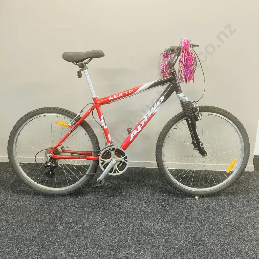 Red / Black / White Apollo LSX 1.0 Mountain Bike Image 1++