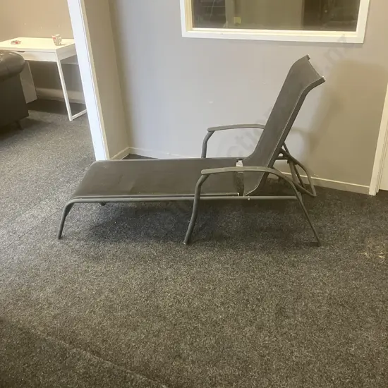 Sun Lounger With Adjustable Back