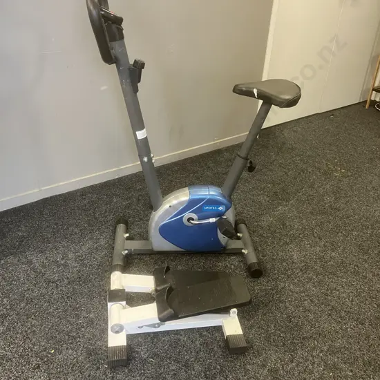 Sports FN-10281 Trainer Exercise Bike And a Mini Stepper