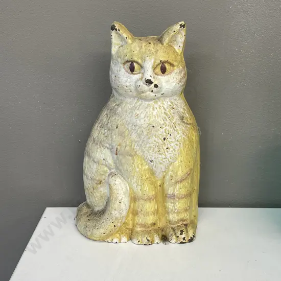 Cast Iron Cat Doorstop