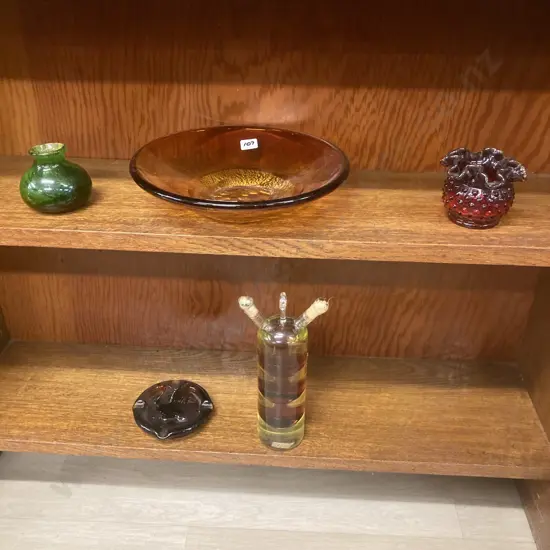 Assorted Collectable Glass items