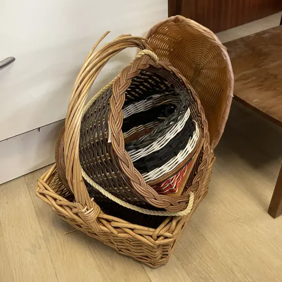 Assorted Vintage Baskets