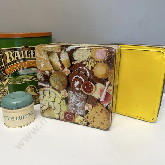 Selection Of Vintage Tins