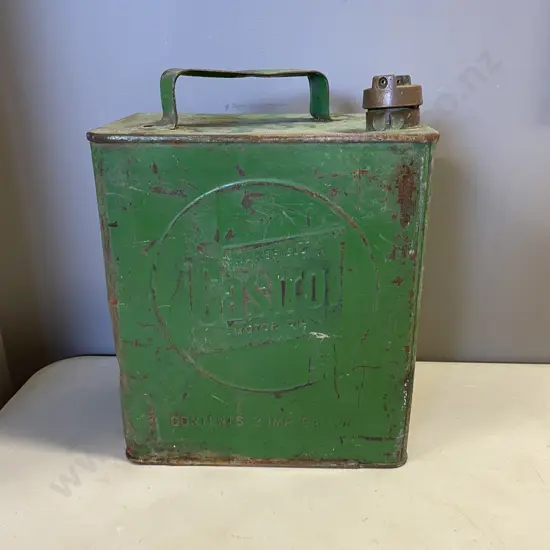 Vintage Castrol 2 Gallon Motor Oil Tin