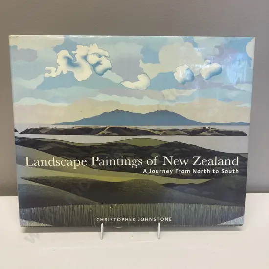 Landscape Paintings of New Zealand - A Journey From North to South, Christopher Johnstone, Hardcover, 2006