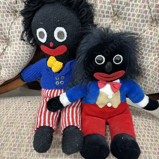 Vintage Golliwogs, H35 & 50cm