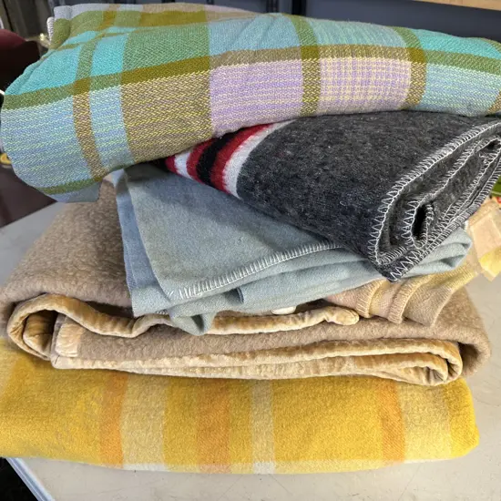 Selection of Woollen Blankets